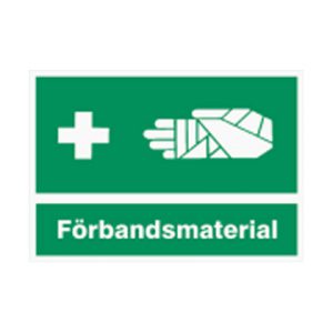 Skylt Förbandsmaterial