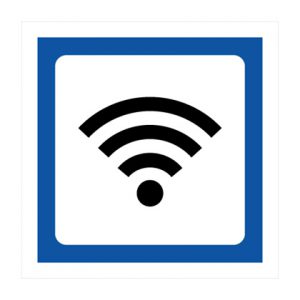 Skylt Wi-Fi