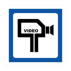 Skylt TV/Videobevakning