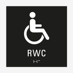 Taktil skylt RWC