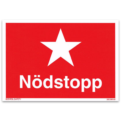 nodstopp